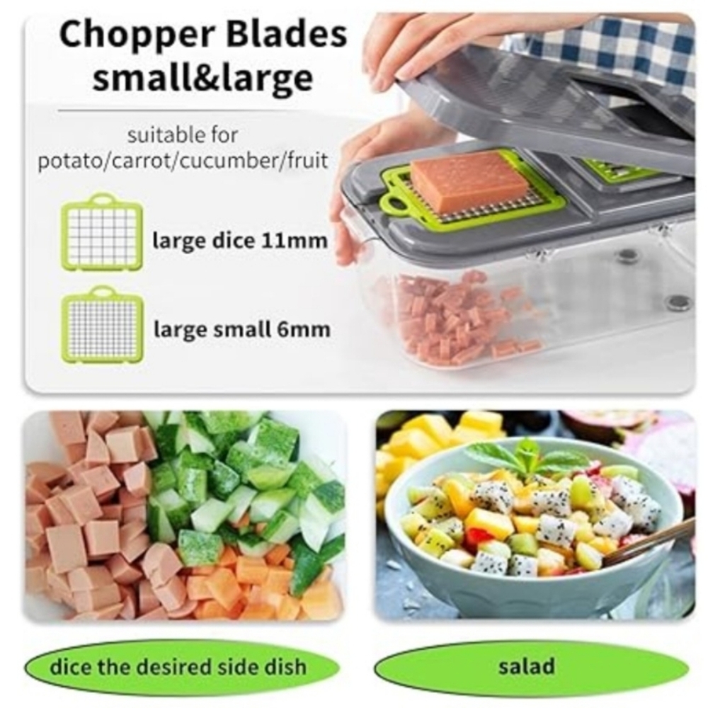 New! Vegetable Cutter With Box - Picture 4 of 7